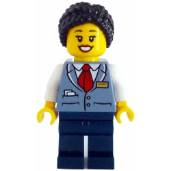 cty1781ダウンタウン路面電車の運転手の女性(#60423)