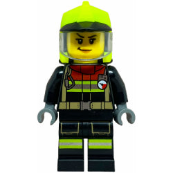 cty1843消防車レースカーの運転手の女性(#60458)