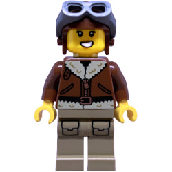 cty1844飛行機レースカーの運転手の女性(#60459)