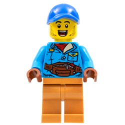 hol263ダークアジュールのジャケットとポーチ柄の男性(アジアンフェスティバル)