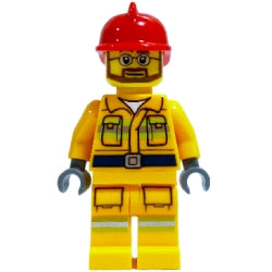 レゴ消防士の男性(オリジナル限定ミニフィグ)