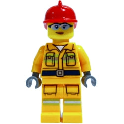 レゴ消防士の女性(オリジナル限定ミニフィグ)