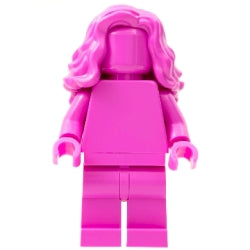 tls110エブリワンイズオーサムダークピンクミニフィグ(#40516)