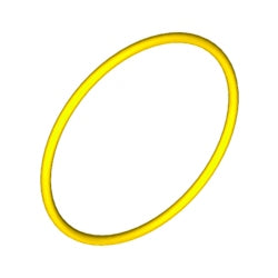 x90-024ゴムバンド5×5(長径35ミリ)イエロー