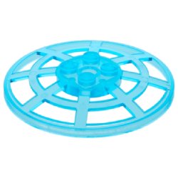 4285b-042レーダーディッシュ6×6トランスライトブルー