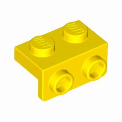 ブラケット1×2-1×2 イエロー