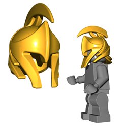 エルフヘルメットパールゴールド