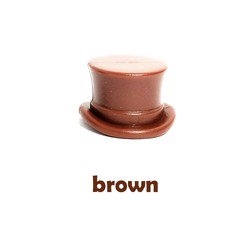 トップハット(カスタム) ブラウン