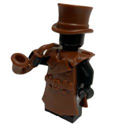 トップハット(カスタム) ブラウン