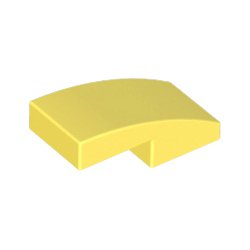 11477-226曲面スロープ2×1ブライトライトイエロー