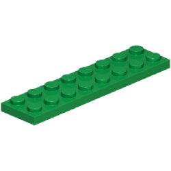 3034-028プレート2×8グリーン