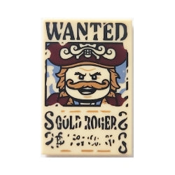 26603pb530タイル2×3(ゴール・D・ロジャー)タン