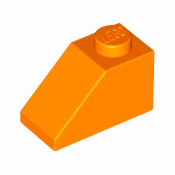 3040-106スロープ45度2×1オレンジ