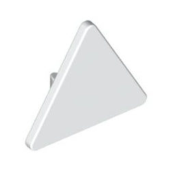 30259-001標識三角形ホワイト