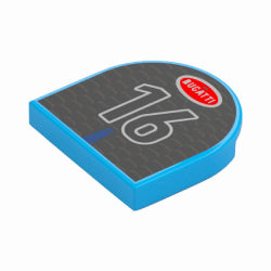 5520pb018タイル2×2半円付き(Bugattiと16)ダークアジュール