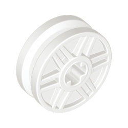 56903-001ホイール長径18ミリ×幅8ミリ(車軸穴有)ホワイト