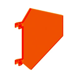 51000-047旗5×6六角形トランスネオンオレンジ