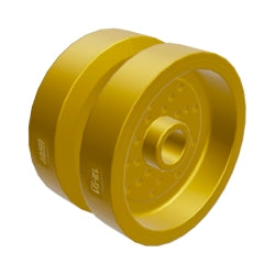 66727-297ホイール長径18ミリ×幅12ミリ(ペグ穴とドット有)パールゴールド