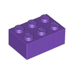 3002-268ブロック2×3ダークパープル