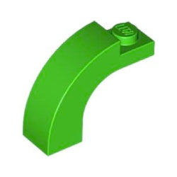 6005-037曲面アーチ1×3×2ブライトグリーン