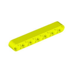 32524-368テクニックリフトアーム1×7ネオンイエロー
