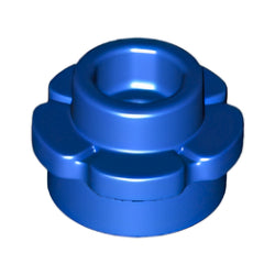 24866-023プレート1×1フラワーエッジブルー