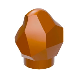 35646-038岩石1-1/3×1-1/3×1ダークオレンジ 