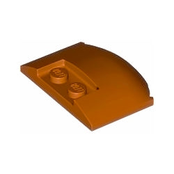 93604-038ウェッジ3×4×2/3ダークオレンジ