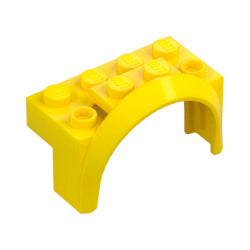 3387-024マッドガードアーチ4×2-1/2×2イエロー