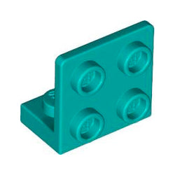 99207-107逆ブラケット1×2-2×2ダークターコイズ