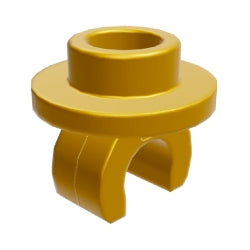 5264-297プレート1×1丸-クリップ付パールゴールド