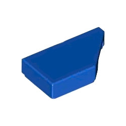 5092-023特殊タイル1×2ウェッジ右ブルー