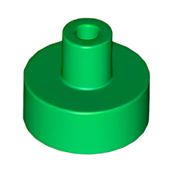 20482-028タイル1×1丸ピン付きグリーン