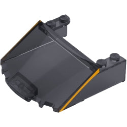 65632pb04ウインドスクリーン6×6×1-2/3(ポルシェ911 GT3 RS)トランスブラック(2023)