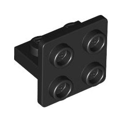 7674-026ブラケット1×2-2×2中央揃え中央揃えブラック