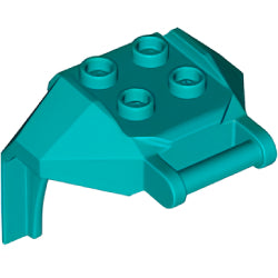 27167-107バトルスーツチェストアーマーダークターコイズ