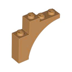 80543-137アーチ1×4×3ミディアムダークフレッシュ