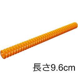 78c12-106フレキシブルホース長径7ミリ(12スタッド)オレンジ
