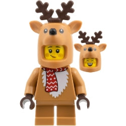 cty1932トナカイの着ぐるみを着た女の子(#60475)