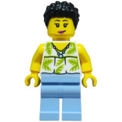 cty1954黄色のタクシーの乗客の女性(#60487)