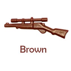 バッファローライフル(互換品)　ブラウン